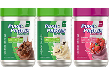 Pure Protein launches new plant-based protein powder