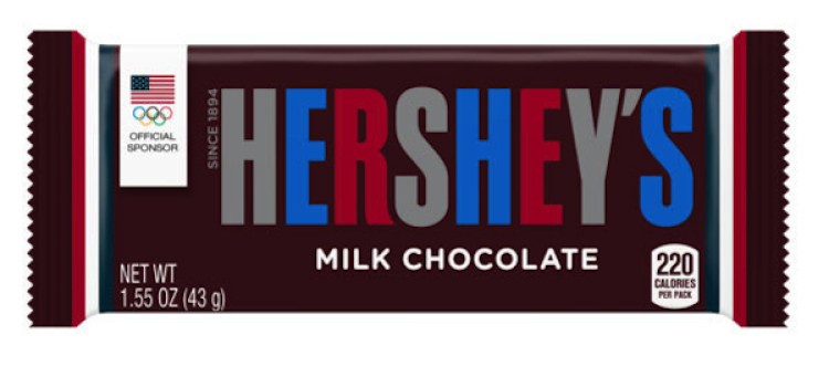 Hershey products to sport Team USA colors