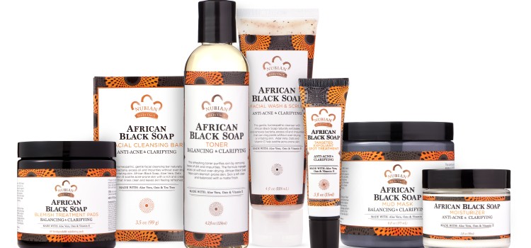 African Black Soap Facial Care line debuts