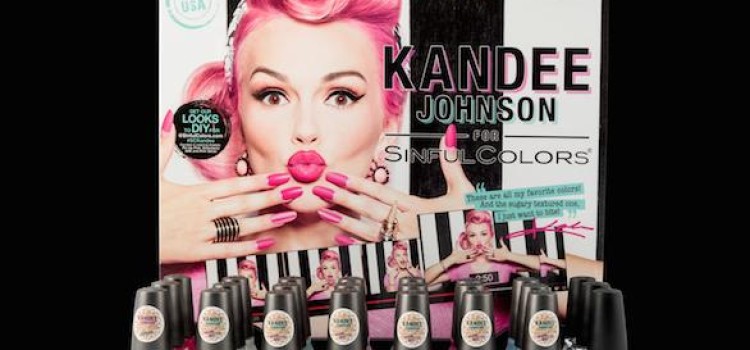 SinfulColors showcases Kandee Johnson collection