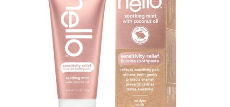 Hello Sensitivity Relief toothpaste rolls out to stores