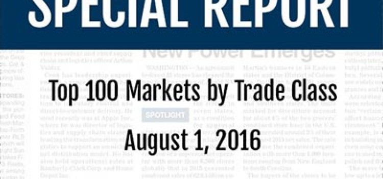 Top 100 Markets by Trade Class — Issue includes ranking of Top 100 OTC-HBC Retailers