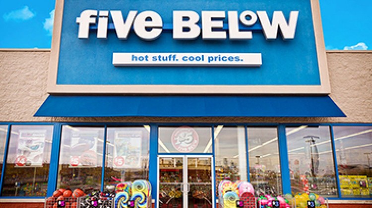 Five Below opens stores in California