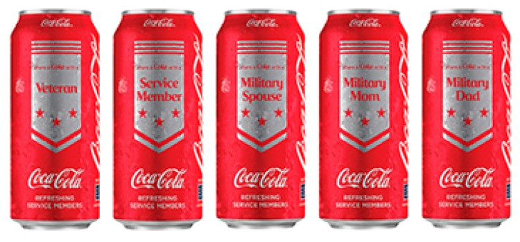 Dollar General and Coca-Cola salute military