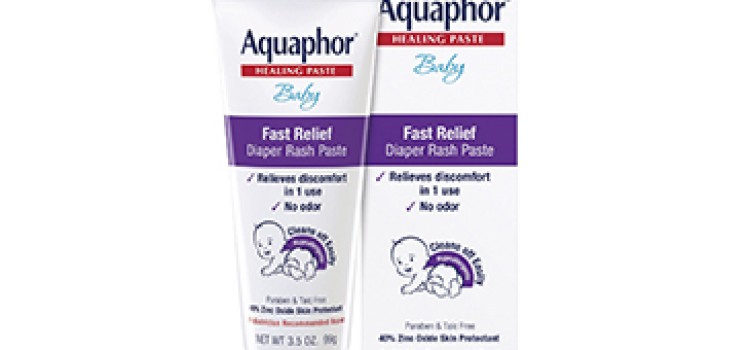 Aquaphor Baby debuts paste for fast diaper rash relief