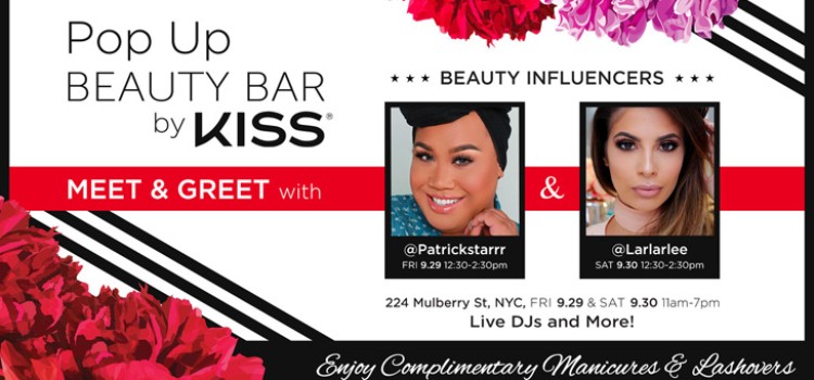 Kiss opens pop up beauty bar in New York