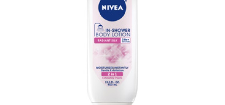 Nivea launches its Radiant Silk In-Shower Body Lotion