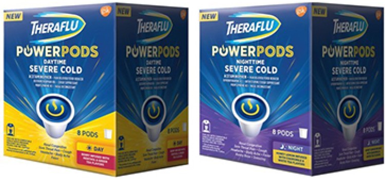 Theraflu launches pods for cold, flu relief