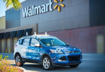 Walmart, Ford to test driverless grocery delivery
