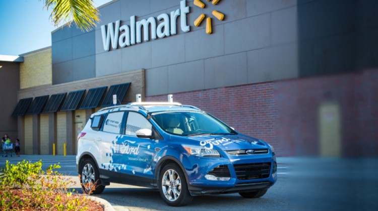 Walmart, Ford to test driverless grocery delivery
