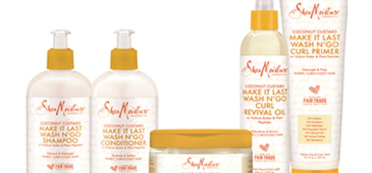 SheaMoisture is debuting Wash N’ Go line for curly hair