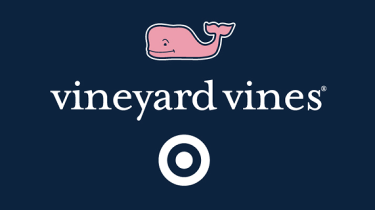Target teaming with vineyard vines brand
