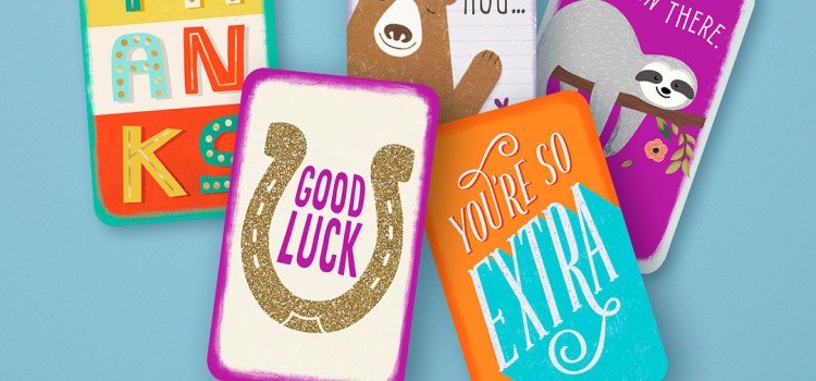 Hallmark expands Just Because mini greeting card line