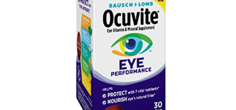 Bausch + Lomb launches Ocuvite Eye Performance vitamins