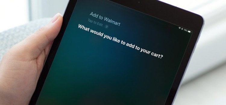 Siri option added to Walmart online shopping
