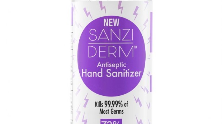 New hand sanitizer brand Sanzi-Derm available