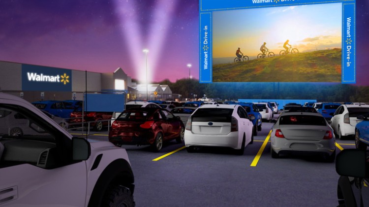 Walmart to host drive-in movies