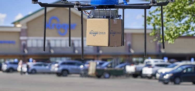 Kroger to pilot drone delivery of grocery orders