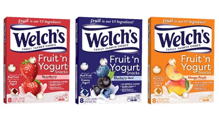 PIM debuts news Welch’s Fruit ‘n Yogurt Snacks flavors, packaging