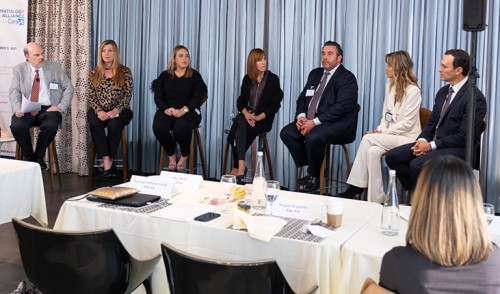Dermatology and retail event held in New York