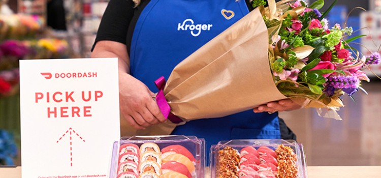 Kroger launches floral, sushi delivery on DoorDash