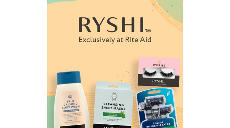 Rite Aid rolls out RYSHI beauty and personal care essentials