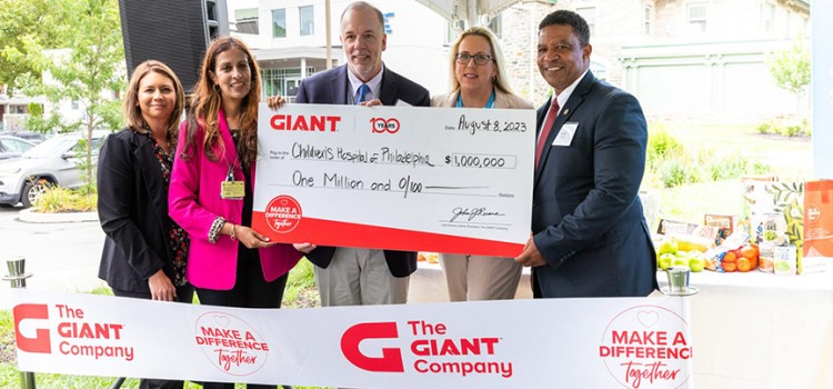 GIANT donates $1 million to Children’s Hospital