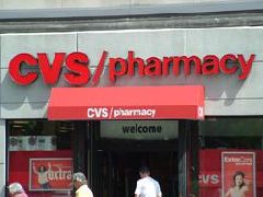 CVS is among the pharmacies participating in the Citi Flu Care card program.