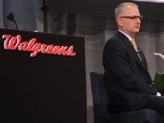Greg Wasson at Walgreens’ annual shareholders meeting in Chicago last week.