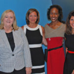 Rite Aid’s Susan Henderson, Dedra Castle and Jocelyn Konrad (first, fourth and sixth from left) with Health Dialog’s Karen Staniforth and Dawn Sherman and Cheryl Wahl of EnvisionRx